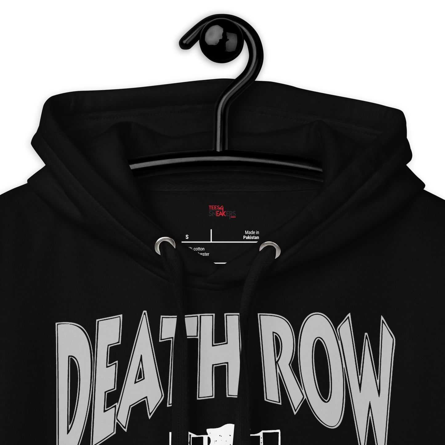 Jordan 12 wolf grey death row black Hoodie